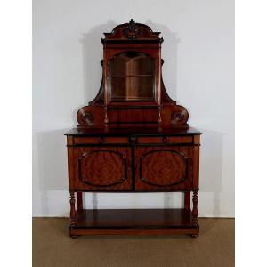 Mahogany Showcase Trolley - Late Nineteenth