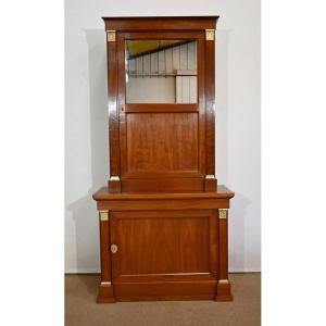 Two-body Cabinet With Withdrawal, Directoire Style - Mid-19th Century