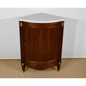 Corner In Solid Mahogany, Louis XVI Style - Mid 20th Century