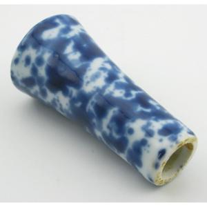 18th Century Soft Porcelain Cane Handle