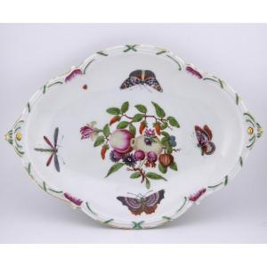Chelsea Porcelain Dessert Dish Eighteenth Century Circa 1765