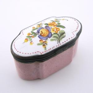Late 19th-century French Samson Enamel Snuff Box, Signed
