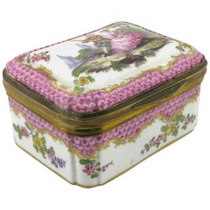 French Samson Hochst Style Porcelain Box