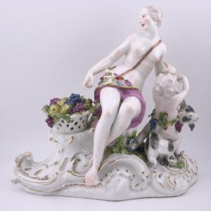 Meissen Porcelain Figural Group, 18th Century