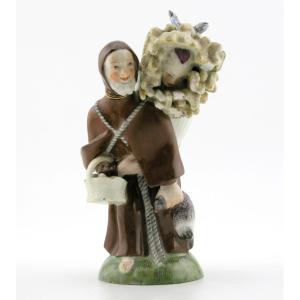 Meissen Double Perfume Bottle "supplier To The Monastery", Circa 1750