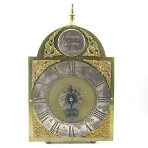 Miniature Lantern Clock With Alarm, Early 18th Century, James Berrie, London.