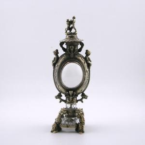Early 18th-century Silver And Rock Crystal ‘monstrance’ Scent Bottle