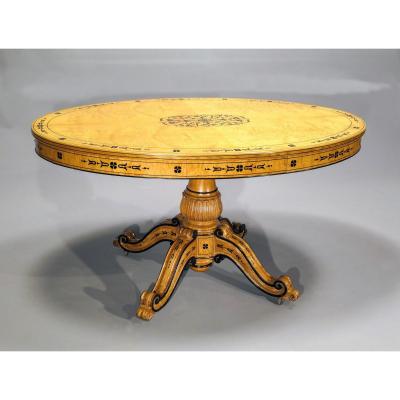 Charles X Pedestal Table