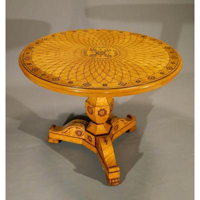 Charles X Pedestal Table