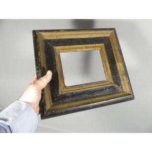 Blackened Walnut Frame With Golden Patina, 18th Century