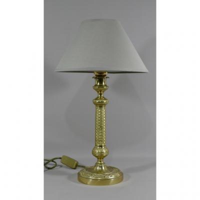 Restoration Period Lamp Gilt Bronze Gilt, Early XIX