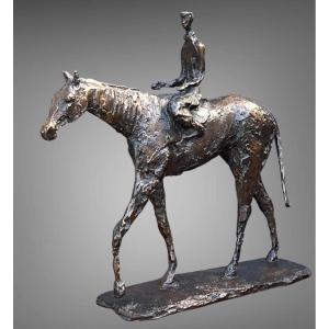 20th Century Bronze Sculpture Signed By Louis Leygue N° 7/8 Stamp Founder Susse Paris