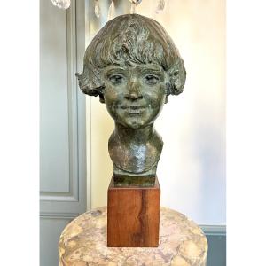 Portrait Of A Young Girl — Félix Benneteau-desgrois