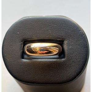 18k Rose Gold Band Ring. 20th Century