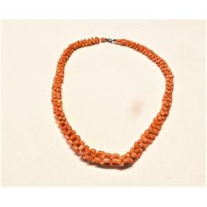 Coral Choker Necklace