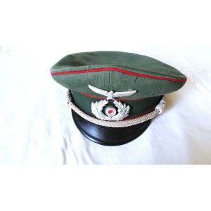 Ww2-- Germany- Artillery Officer's Shirmmütze - Wh