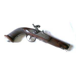 Officer's Pistol Circa 1830 - Cal: 15 Mm - 19th Century