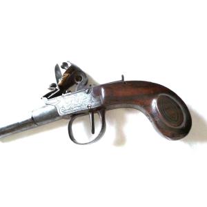 Flint Pistol And Forced Ball With Rear Safety - XVIII°