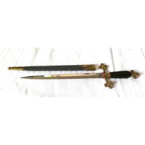 Masonic Dagger Of Knight Kadosh -30° Degree - Grand Elect -reaa- XIX°-xx°
