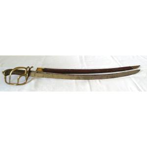Berne-suisse Grenadier Sabre With Scabbard - Bear Marking - XVIII° -
