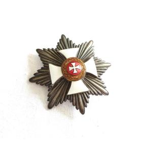 Large Silver Plaque "international Order Of The Temple"