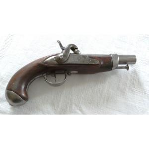 Gendarmerie Pistol - Mod 1822t - Royal Manufacturer Of Chatellerault - 19th Century