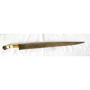 Large Afghan Yatagan Knife - "khyber - Salawar" -- XIX°