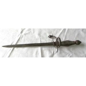 Ring Dagger Called Left Hand - Louis XIII° - Louis XIV° - XVII°