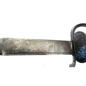 Sword - Sharp & Short - Royal Manufacture Of Alsace - 1731-1781 - Louis XV° - XVIII°