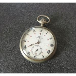 Military "lip" Pocket Watch - Mechanical Movement