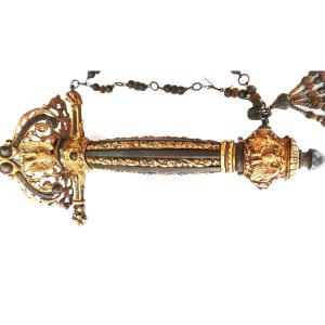 Sword- Nap III° - Ii° Empire- Called Of Magistrate - Poincon "f. D" De Delacour - XIX°
