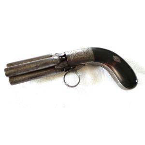 “mariette” Pepper Cell With 4 Canons - 19th Century