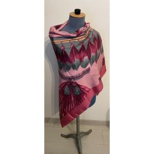 "brazil 2 Details" Shawl - Overdyed - By Laurence Berthoumieux In 2001 -