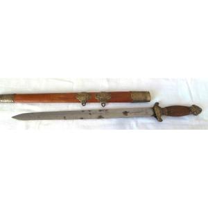Short Sword Of The Jian Type - China - 19th-20th Century