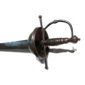 A Rapier With A Sharp Blade - 17th Century - Hispano-portuguese