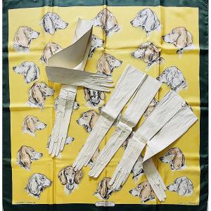 Set Of 3 Pairs Of Goatskin Opera Gloves - 1920s-1930s