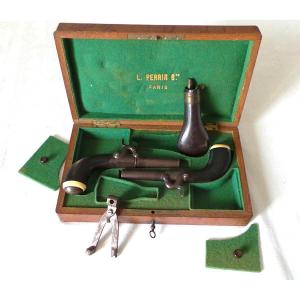 Pair Of Boxed Pistols With Box And Bullet - Cal 11 - Louis Philippe Period - 1840 - 