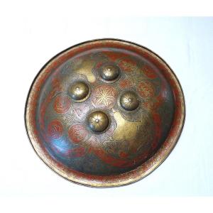 Polychrome Roundel - Mughal Empire - 1526 To 1857 - South Deccan Afghanistan