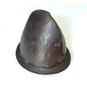 Cabasset A Petit Ergot De Fantassin d'Infanterie Ou De Piquet - Circa 1550 - XVI° Century
