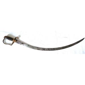Light Cavalry Sword - Prussian-austrian, Type 1796, 19th Century