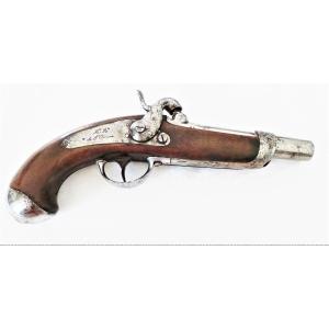 July Monarchy - Gendarmerie Pistol - Mod 1842 - Manu- Royale De St-etienne