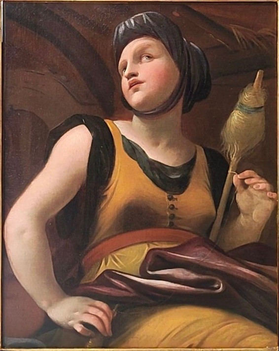 Ritratto di giovane filatrice 