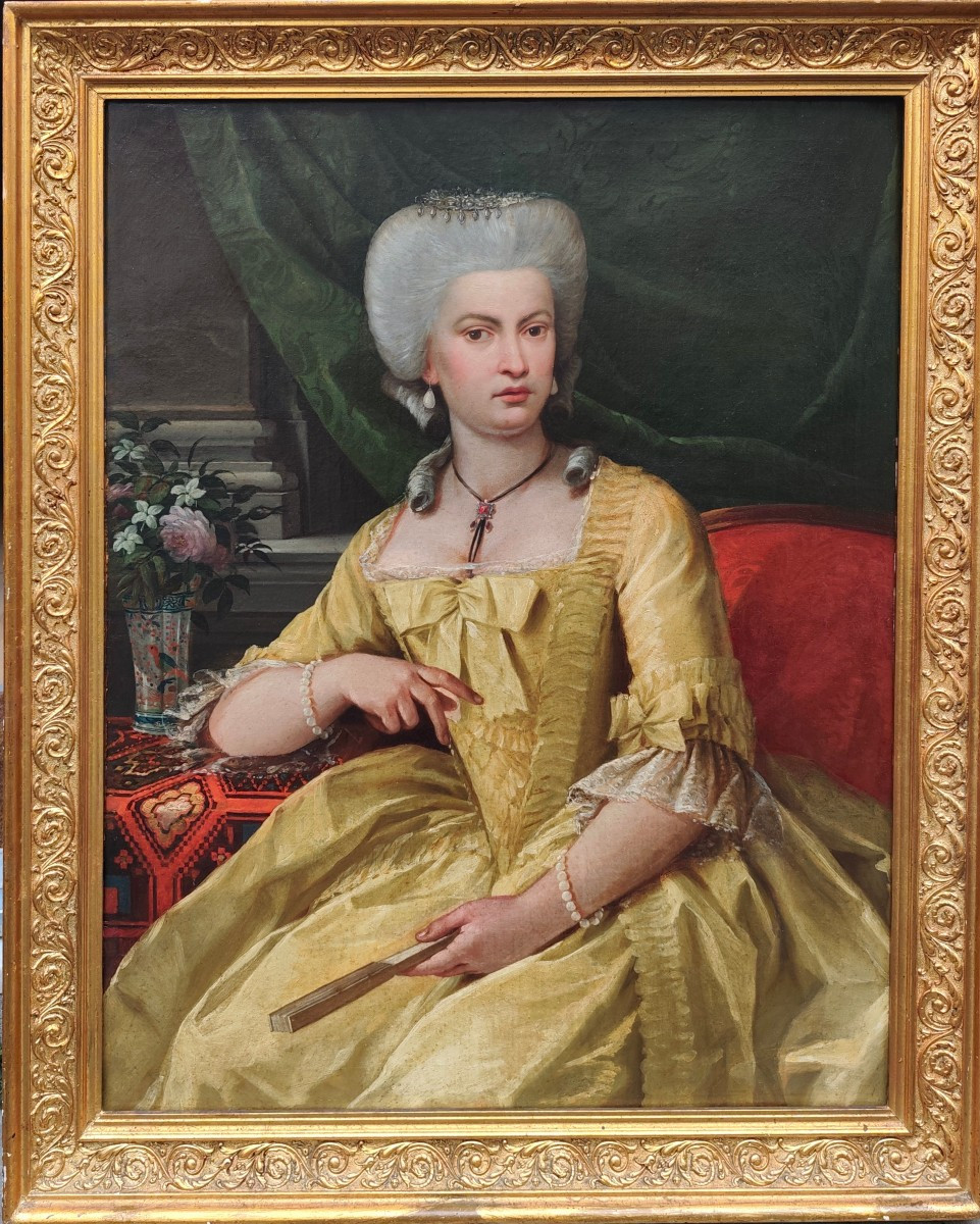 Ritratto di nobile Anna Sabina Holtzrmann d'Austria 
