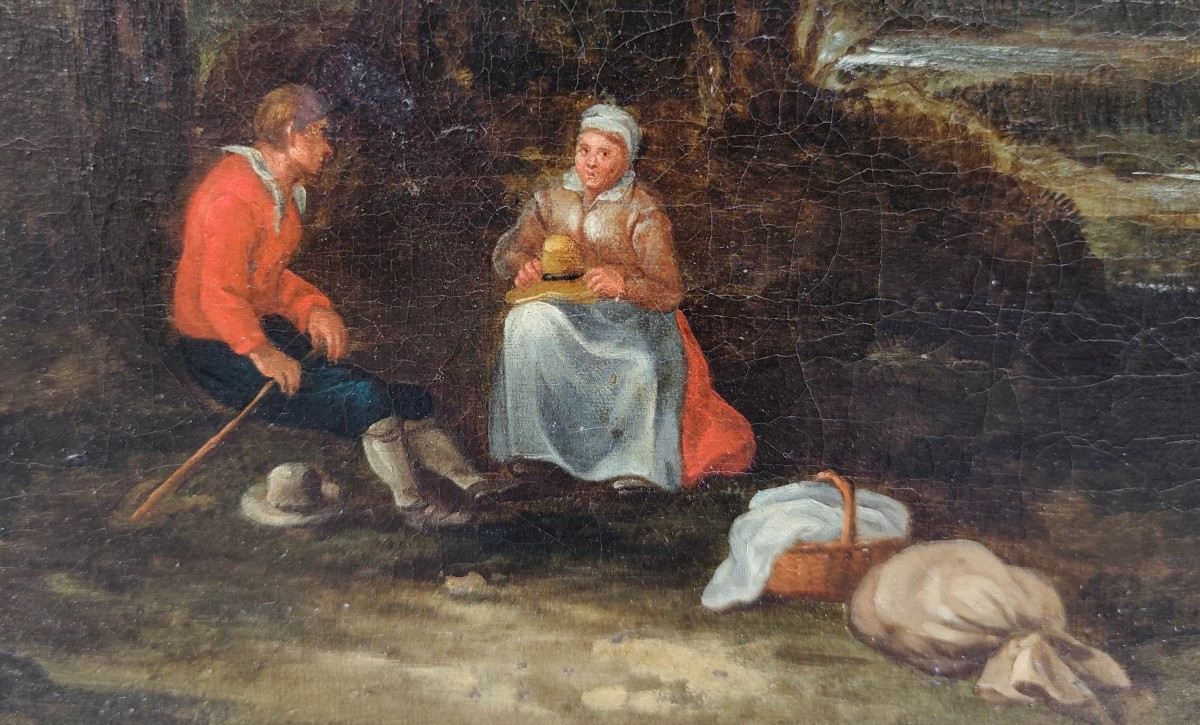 Paesaggio con personaggi -photo-3