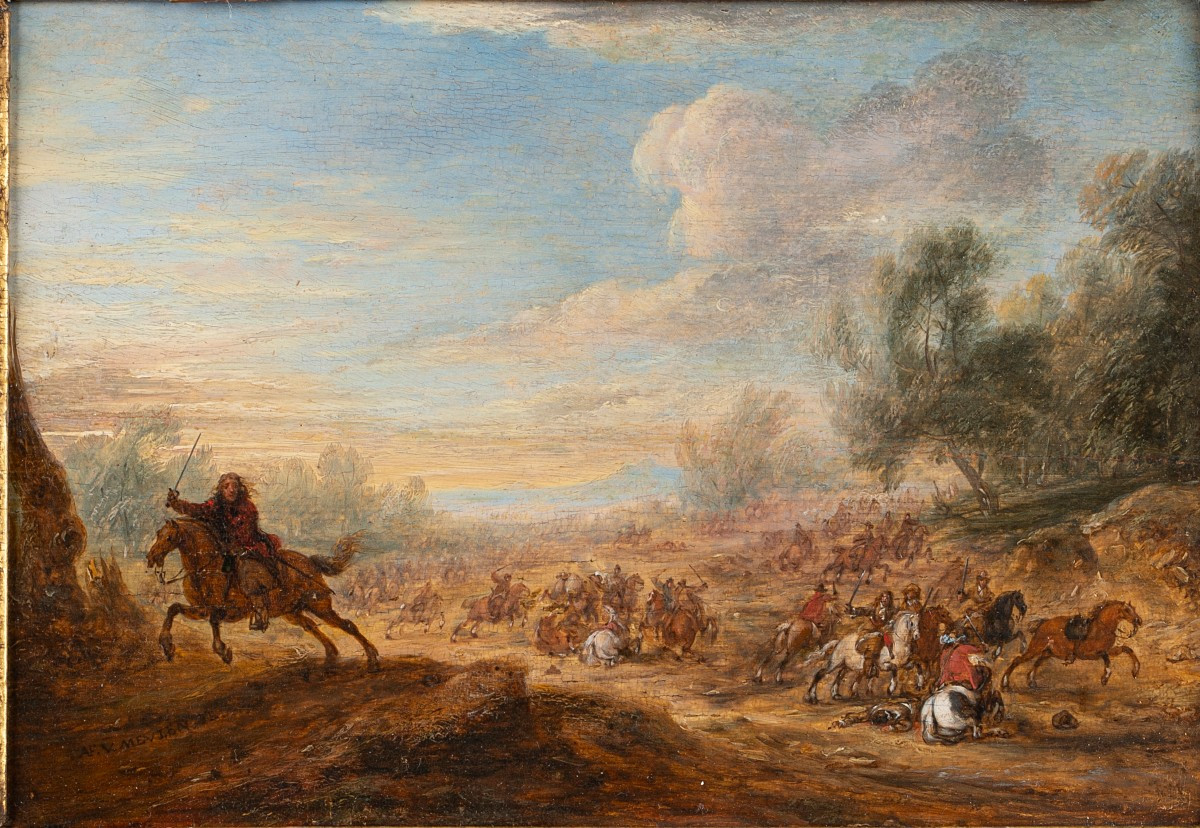 Battaglia tra cavalieri 