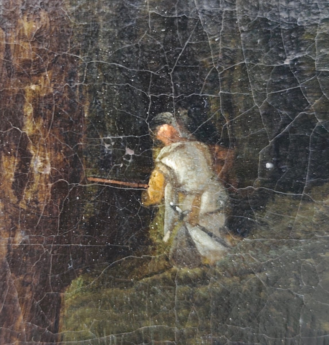 Paesaggio fiammingo con personaggi -photo-3