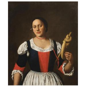 Ritratto di filatrice 