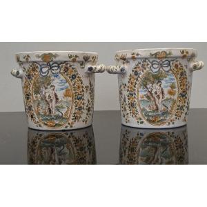 Pair Of Samson 19th Century Cooling Buckets