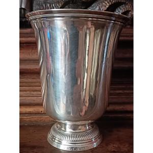 18th Century Silver Tulip Cup