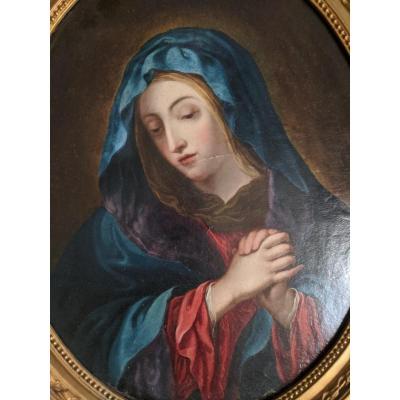 Painting Virgin In Prayer 